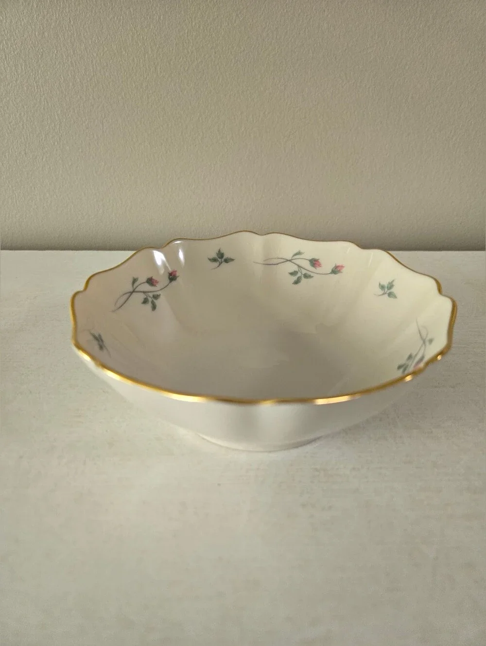 Lenox Rose Manor Scalloped Small Accent Bowl
